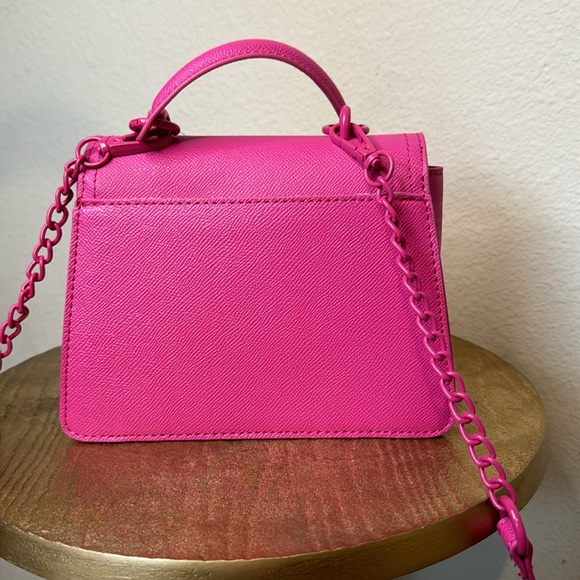 Betsey Johnson XODARLA pink bow crossbody bag NWT - Picture 6 of 12